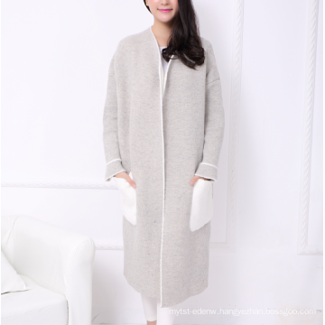 17PKCS221 2017 knit wool cashmere knitted lady sweater